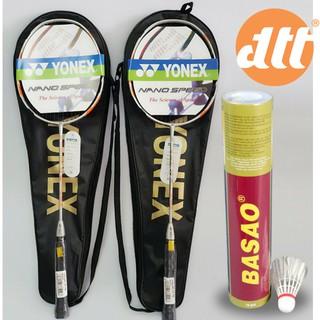 Combo 2 Cây Vợt Cầu Lông Cước - HÀNG CHẤT LƯỢNG CAO Tặng ngày 1 hộp cầu 3 sao 10 quả