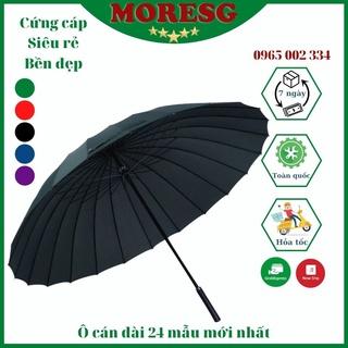 Dù Cán Dài, Ô Che Mưa Siêu To 24 Nan Loại Tốt Kiểu Dáng Đẹp, Vải Chống Thấm Nước, Chống Tia UV Bảo Vệ Da Hiệu Quả