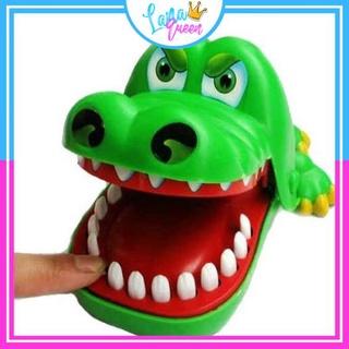[Mã SKAMLS0512 giảm 20000 đơn 0Đ] Cá sấu cắn tay loại to đồ chơi khám răng cá sấu - LANA QUEEN