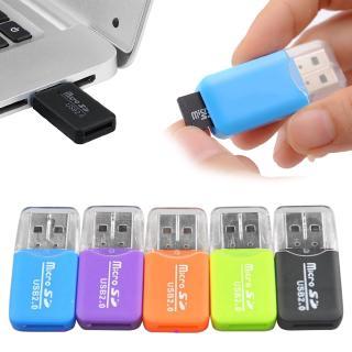 Bộ Chuyển Đổi Đầu Đọc Thẻ Nhớ Micro SD 2.0 USB Mini Tốc Độ Cao Cho Máy Tính Bảng PC