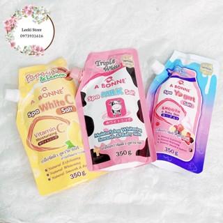 Combo 3 Bịch - Muối Tắm Tẩy Tế Bào Chết A Bonne