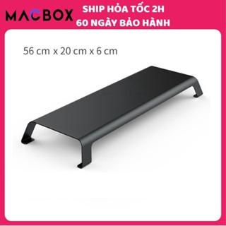 Kệ Để Màn Hình Máy Tính PC Nhôm Để Bàn Kê Đỡ Máy Tính Nâng Cao Chống Mỏi Vai Gáy Cho Công Ty Văn Phòng MACBOX P23