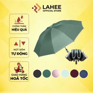 Ô chống nắng mưa, Dù che mưa gấp gọn tự động 2 chiều có nút đóng mở gấp gọn chống tia UV - LAHEE T.OTB