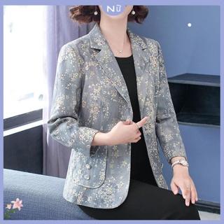 Áo Khoác Vest Thời Trang Xuân Thu Cho Phụ Nữ Trung Niên