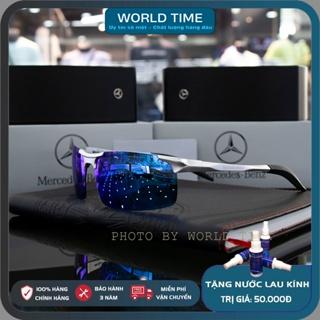 Kính nam PL xanh , mắt kính nam tròng Polarized chống tia UV hộp kính + khăn lau kinh + thẻ bảo hành 12 tháng