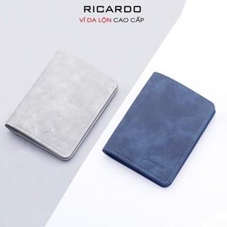 Ví Nam Mini Da Bò Cầm Tay JOLIZEON Nhỏ Gọn, Bóp Da Nam Đựng Card Da Lộn Bảo Hành 12 Tháng V126