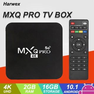 Android TV Box Mxq Pro Ram 16+256GB Smart Tivi Box 4K Wifi 5G Android 11 xem truyền hình 100 kênh miễn phí, xem Youtube