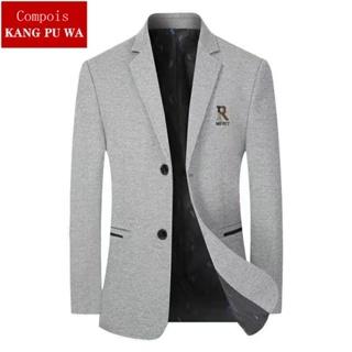 Áo Khoác Vest Dáng Ôm Thời Trang Xuân Thu Dành Cho Nam Giới Độ Tuổi Trung Niên