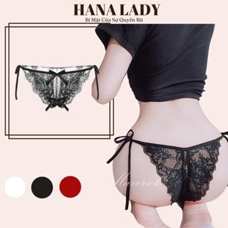 Quần lọt khe nữ, Quần chip lọt khe sexy ren không đáy hở mông xuyên thấu siêu gợi cảm quyến rũ khiêu gợi LK028