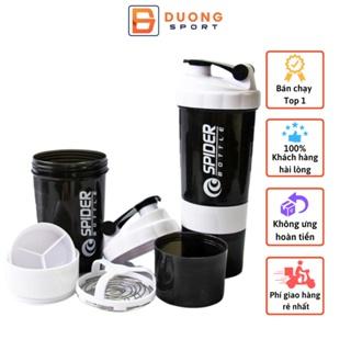 Bình Lắc Whey Bình Nước Thể Thao Tập Gym Shaker Đựng Protein 3 Ngăn Tiện Dụng 500 ML BN0003