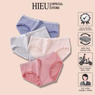 Combo Quần Lót Nữ Cotton Dệt Kim Kẻ Caro Cực Đẹp Giãn 4 Chiều Thấm Hút Tốt Hieu Store24h - 609