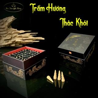 Nụ Trầm Hương [Loại Thượng Hạng] - 63 Nụ Thác Khói Nguyên Chất Quảng Nam Tự Nhiên Cao Cấp - Đồ Thờ Cúng Xông Nhà Thiền
