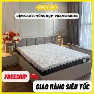 Đệm cao su tổng hợp DARIUS - nệm FOAM với áo đệm vải lạnh chính hãng xuất khẩu giá rẻ,thoáng mát êm ái FOAM108