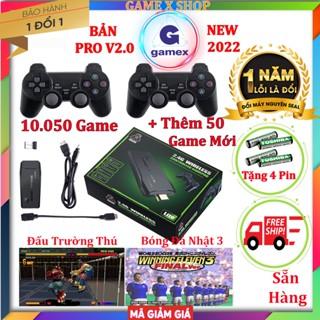 Game Stick 4k V2 Pro 2022, 64GB-10.000 trò + 50 game mới tải thêm, máy chơi game cầm tay không dây