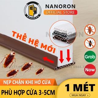 Thanh chắn cửa chống ồn, chống thoát hơi gió điều hòa ⭐ Nẹp xốp ZICZAC thế hệ mới chặn gió khe cửa KINGRON