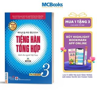 Sách - Tiếng Hàn Tổng Hợp Dành Cho Người Việt Nam Trung Cấp Tập 3 (4 màu) - Phiên Bản Mới 2020, Kèm App Học Online