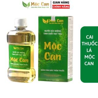 Nước Súc Miệng Cai Thuốc Lá Thuốc Lào Mộc Can 500ml Bỏ Thuốc Khử Mùi Hôi Miệng