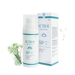 Kem Chống Nắng K’shi Bảo Vệ Và Dưỡng Trắng Da KSHI Daily Sun Care 60ml SPF 50+ PA+++ Hàn Quốc (Ưu Đãi sock)