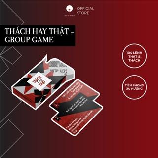 Bộ bài dare or truth Thách hay Thật với 52 lá sự thật hay thử thách, bài uống rượu drinking game cùng bạn - Ừng Ực World