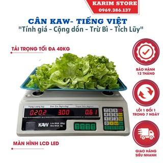 Cân điện tử tính giá loại 40kg chất lượng tốt, siêu chuẩn xác, chống nước, thiết kế thông minh- Bảo hành uy tín 1 đổi 1.