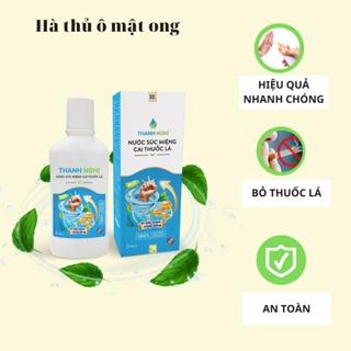 nước súc miệng cai thuốc lá