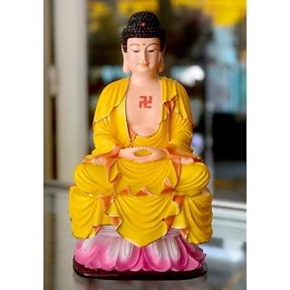 Tượng Đức Phật A Di Đà ngồi tòa cao 18cm-nhiều mẫu