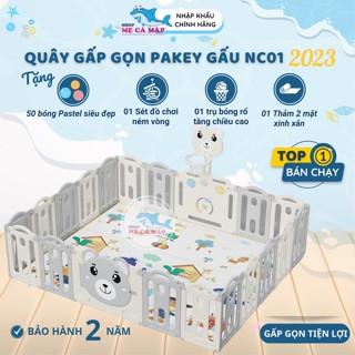 [Mã 99FMCG giảm 7% đơn 500K] [Xả kho] Quây cũi nhựa gấp gọn 2021 TẶNG BÓNG RỔ, BÓNG THẢM, hiệu Little Sheep nhựa an toàn