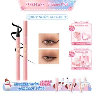 Bút kẻ mắt Pinkflash dạng lỏng nhanh khô màu đen màu nâu chất lì chống nước lâu trôi 30g