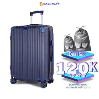 Vali Size 28 Inch Vali Kéo Du Lịch Nhựa Cao Cấp Giá Rẻ Bền Đẹp Chống Va Đập Trầy Xước Bảo Hành 5 Năm Bamozo 8809
