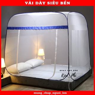 Màn mùng chụp tự bung người lớn chống muỗi thông minh cao cấp Kiều Phi - đỉnh chóp, rộng, vuông, trùm kín