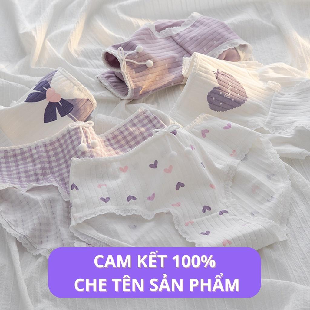 Có những màu sắc và kiểu dáng nào cho quần lót nữ cotton thông hơi?