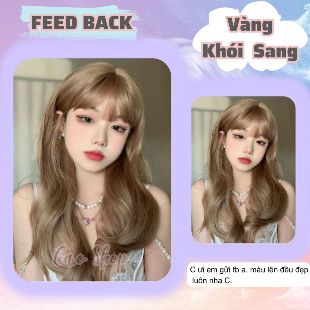 Thuốc nhuộm tóc màu vàng khói có độ bền màu như thế nào?