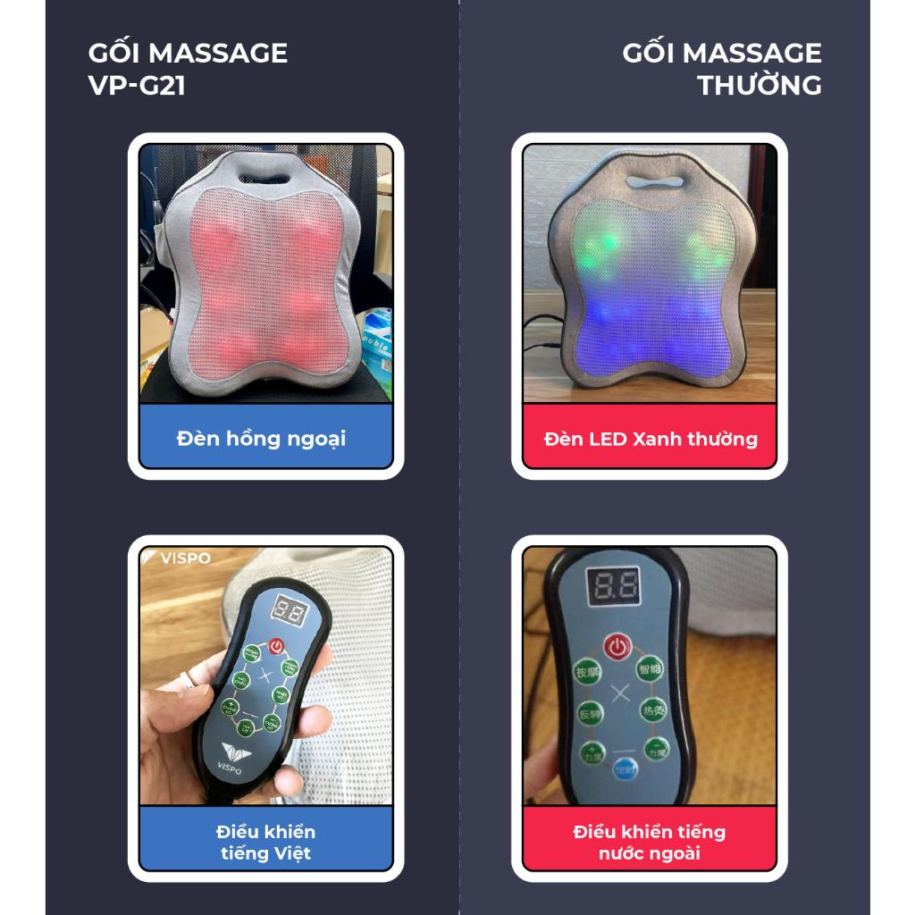 Cách sử dụng gối massage hồng ngoại đúng cách là gì?