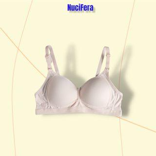 Áo lót ngực nữ không gọng đệm mỏng cho học sinh ngực đang phát triển, gân mảnh Al86 NuciFera